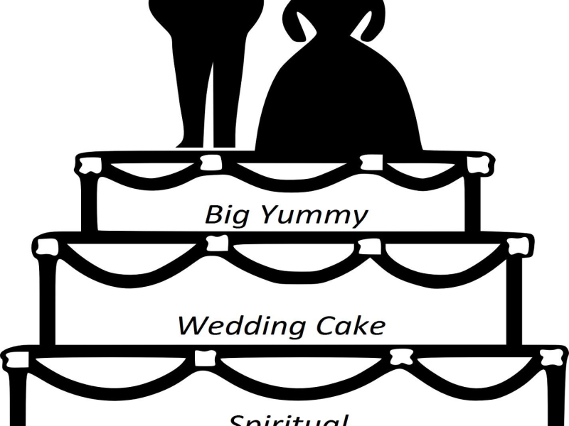 Big Yummy Wedding Cake (Single)
