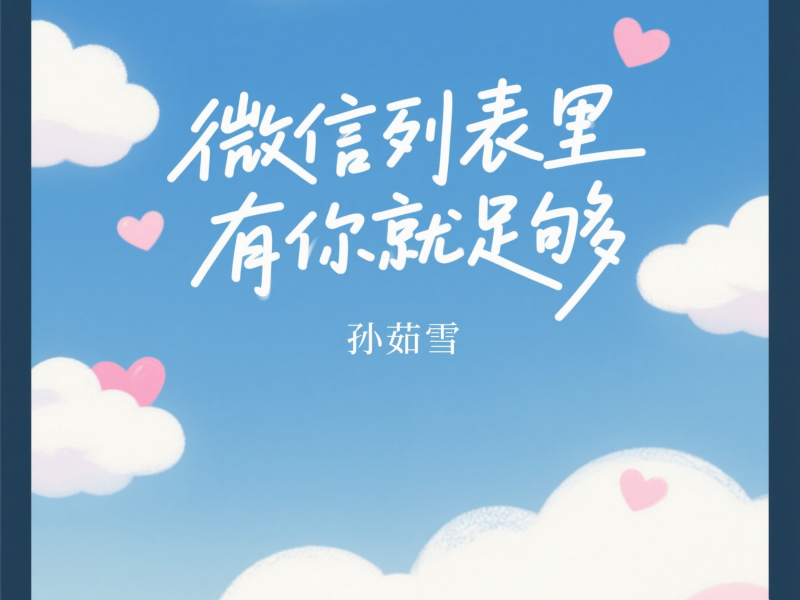 微信列表里有你就足够 (Single)