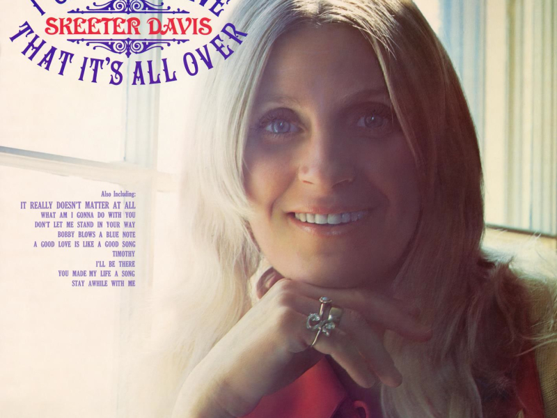 I Can't Believe That It's All Over