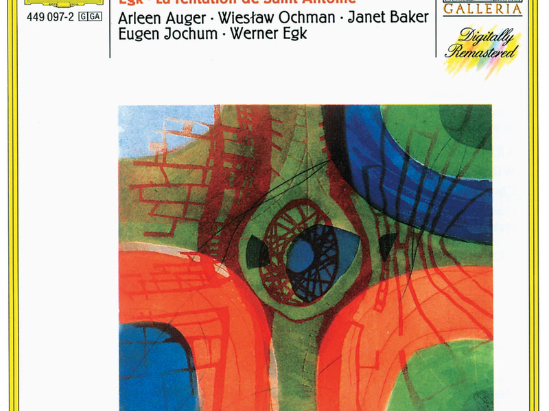 Orff: Catulli Carmina / Egk: La Tentation de Saint Antoine