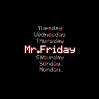 Mr.Friday (Single)