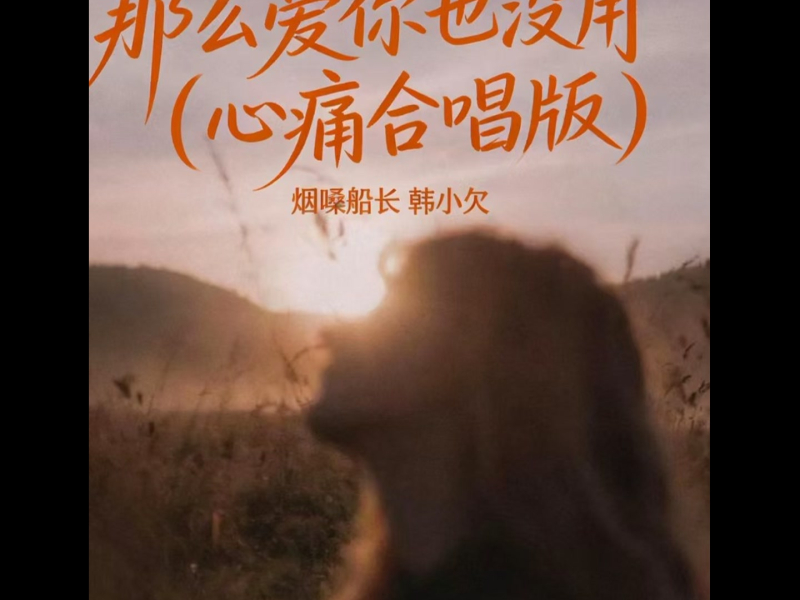 那么爱你也没用 (心痛合唱版) (Single)