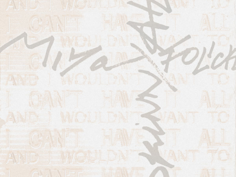 Can't Have It All (Single)