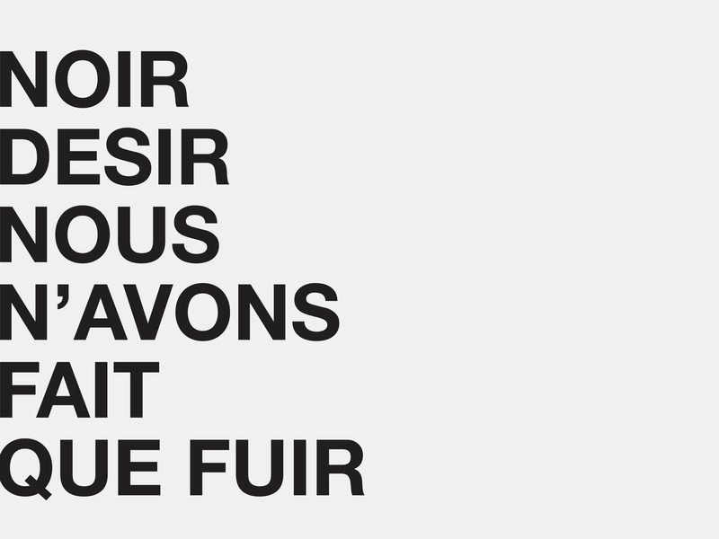 Nous n'avons fait que fuir (Live)