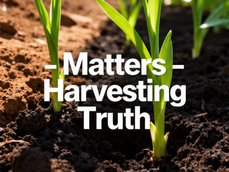 Harvesting Truth (Single)