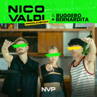 Nico Valdi produciendo a Ruggero y Bernardita (Single)