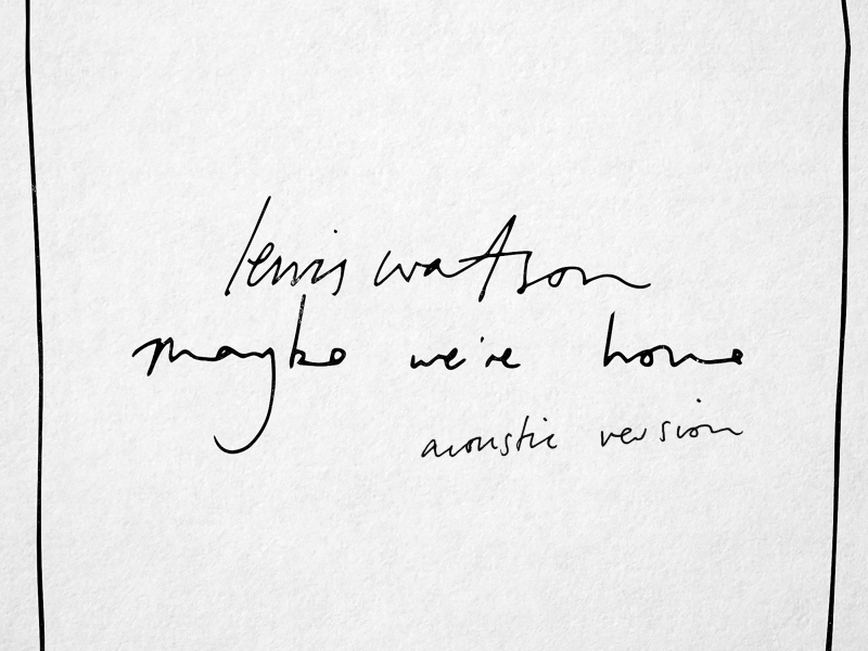 maybe we're home (acoustic version) (Single)