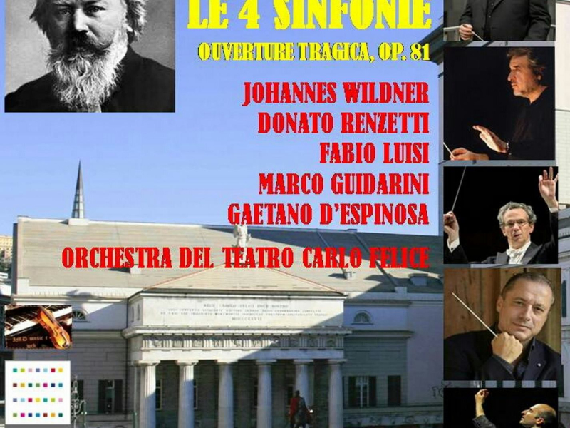 Archivi del Teatro Carlo Felice, Vol. 33; Johannes Brahms: 4 Symphonies & Tragic Ouverture (Live) (Single)