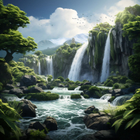 Waterfall to Help with Relaxation and Insomnia (Single)