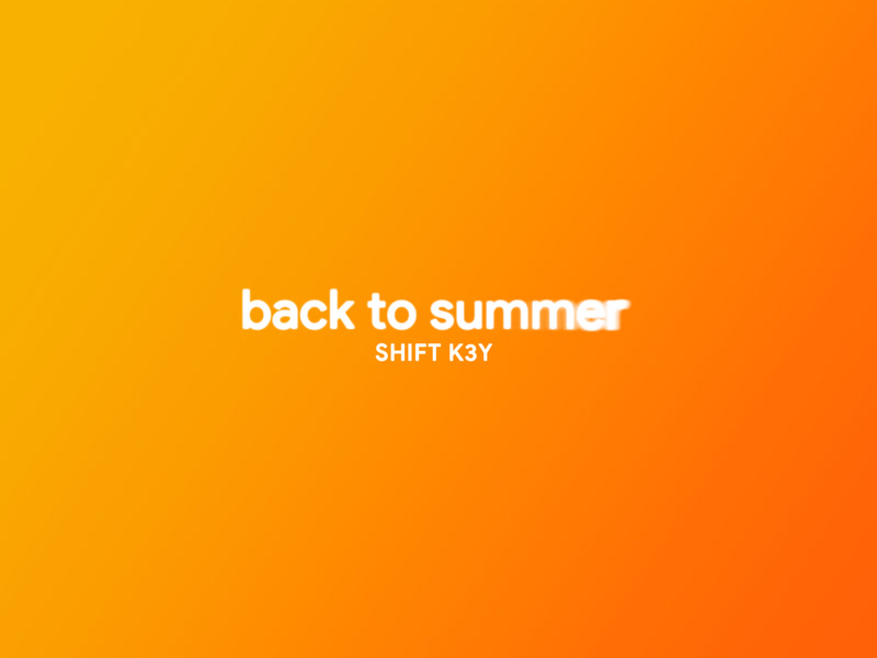 Back To Summer (Single)