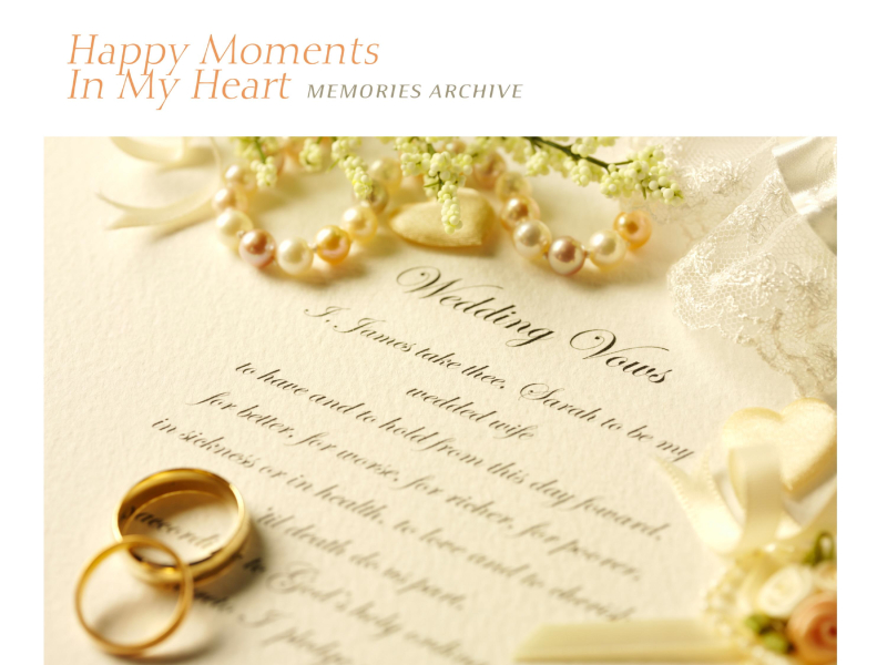 Happy Moments In My Heart (Single)