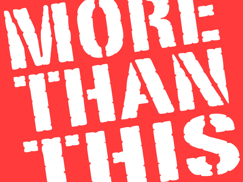 More Than This - Single