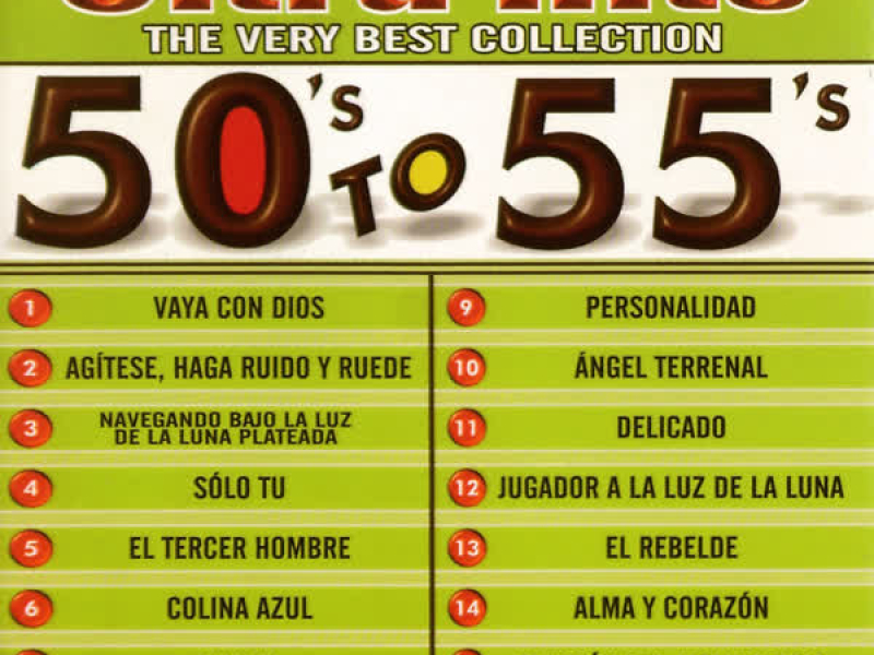Ultra Hits - The Very Best Collection - 50's To 55's