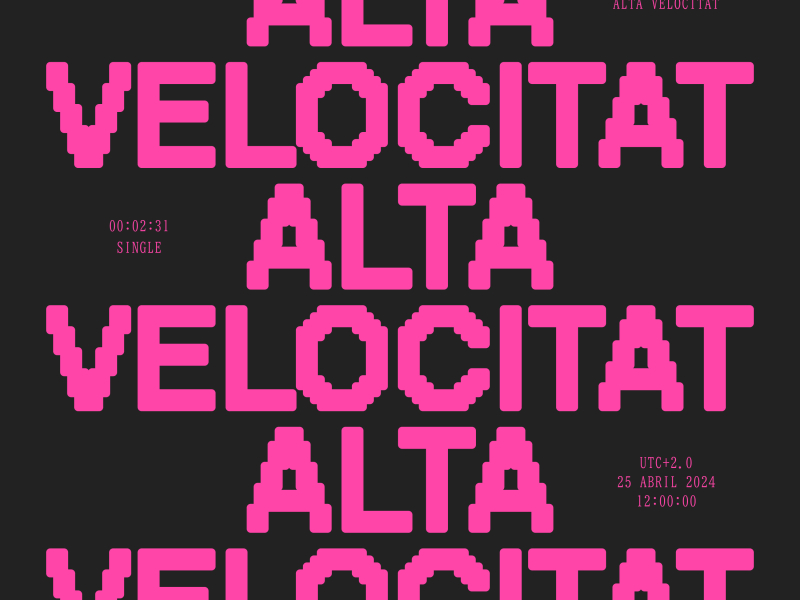 ALTA VELOCITAT (Single)