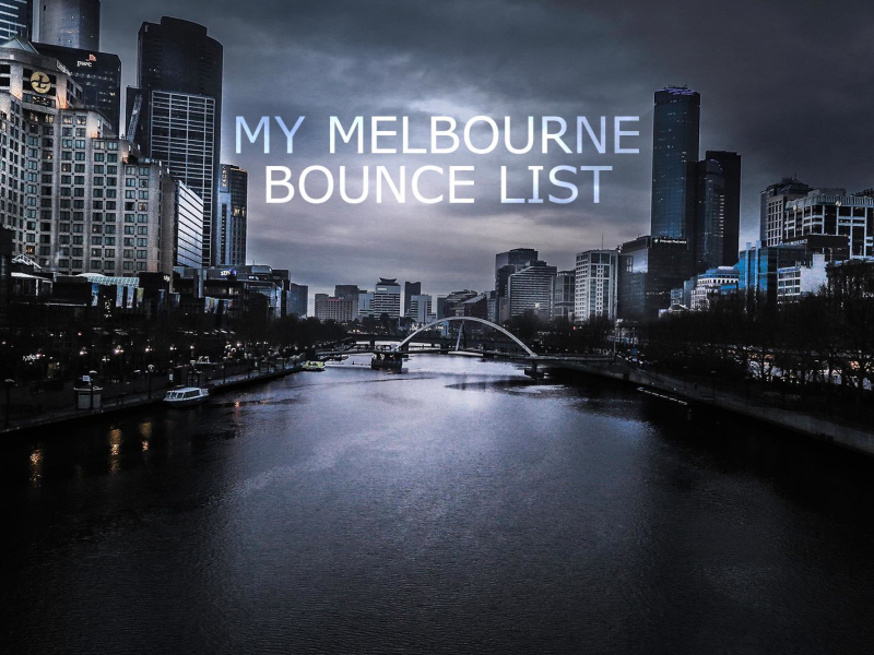 My Melbourne Bounce List (Single)