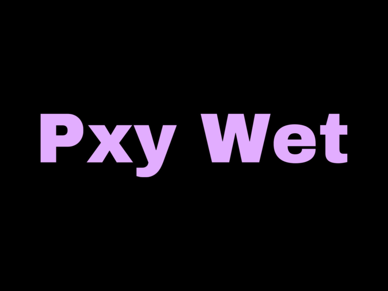 Pxy Wet (Single)