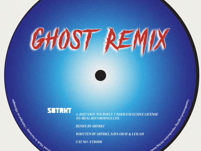 GHOST (SBTRKT REMIX) (Single)