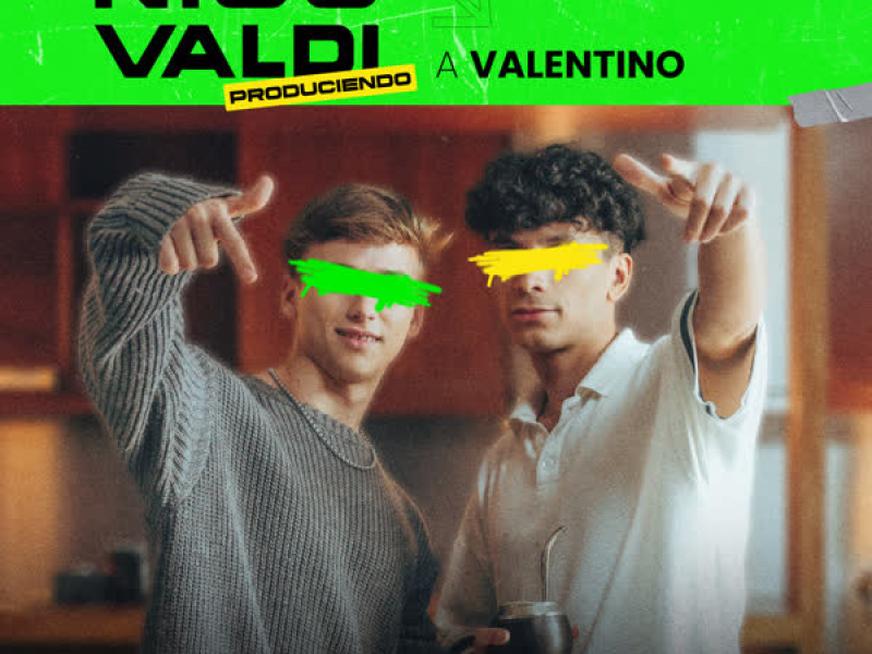 Nico Valdi produciendo a Valentino (Single)