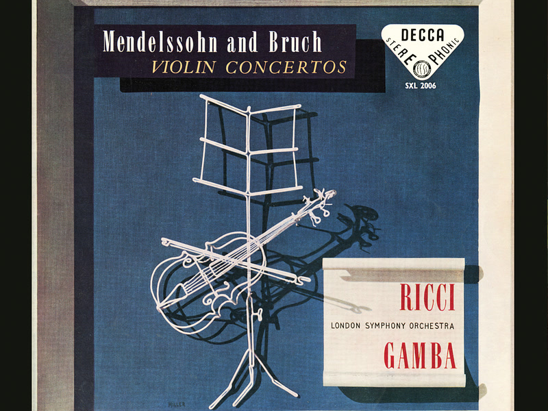Mendelssohn: Violin Concerto; Bruch: Violin Concerto No. 1 (Ruggiero Ricci: Complete Decca Recordings, Vol. 4)