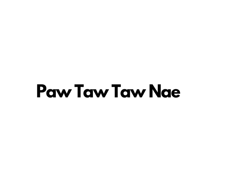 Paw Taw Taw Nae (Single)