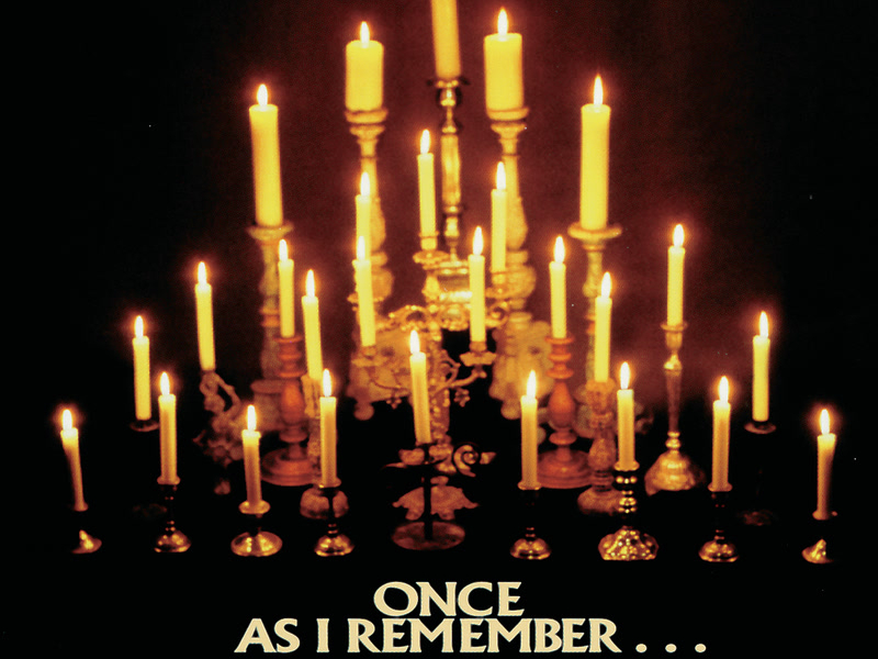 Once, as I remember...