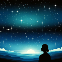 夜空に広が​​る星たちが、今夜も静かに眺めている (Single)