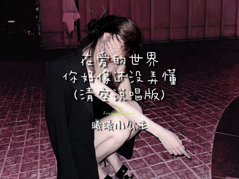 在爱的世界你好像还没弄懂 (清空说唱版) (Single)