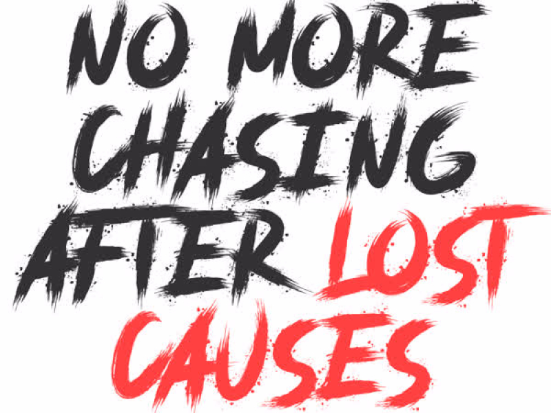 No More Chasing After Lost Causes. (Single)