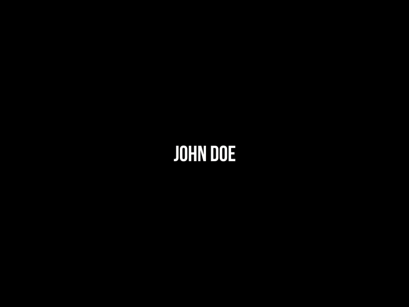 John Doe (Single)