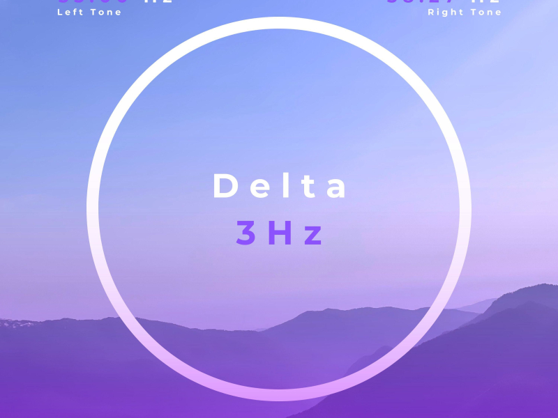 Delta 3Hz Brainwaves Binaural Beats And Relaxing Music For Deep Sleep And Pain Relief (Single)