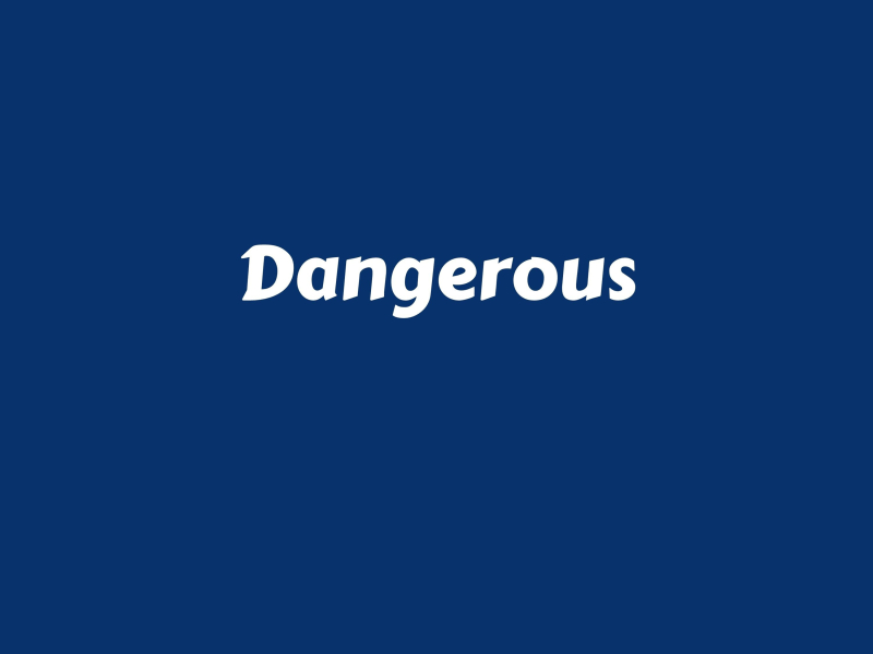 Dangerous (Single)