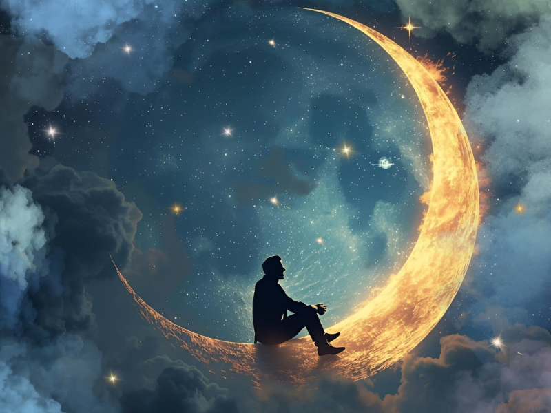 Sentado en la Luna (Single)