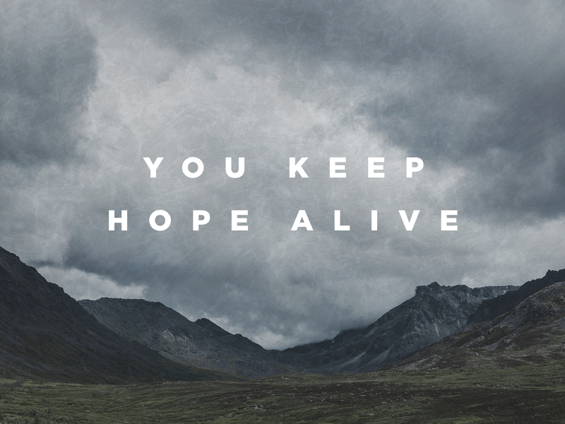 You Keep Hope Alive (Live)