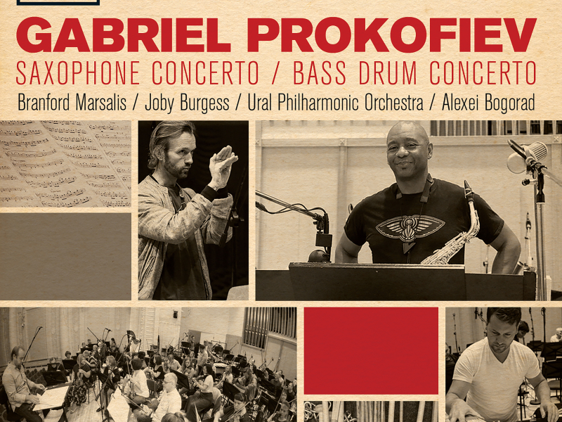 Gabriel Prokofiev: Saxophone Concerto, Bass Drum Concerto
