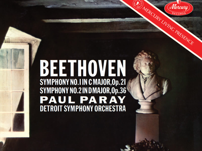 Beethoven: Symphony No. 2; Symphony No.1 (Paul Paray: The Mercury Masters II, Volume 7)