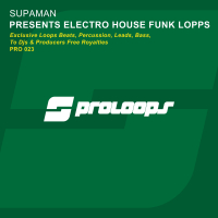 Supaman Presents Electro House Funk Loops