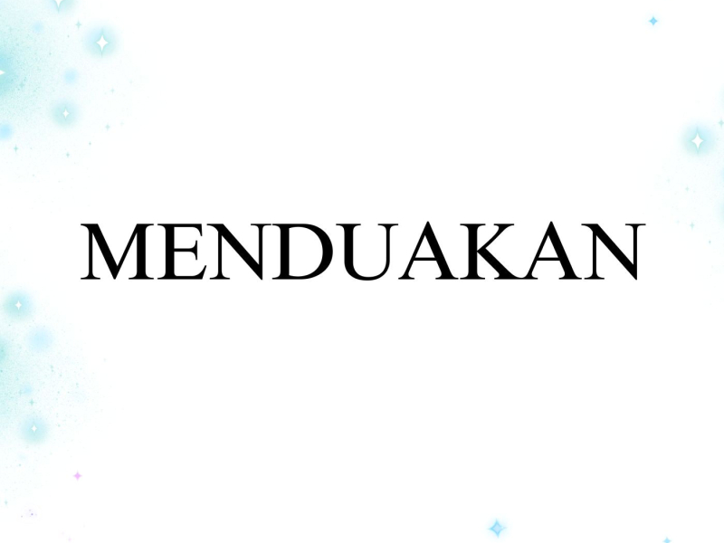 Menduakan (Single)