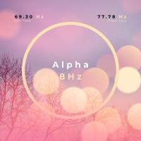 Relaxed Focus And Stress Reduction 9Hz Binaural Beats And Alpha Waves Calming Music (Single)