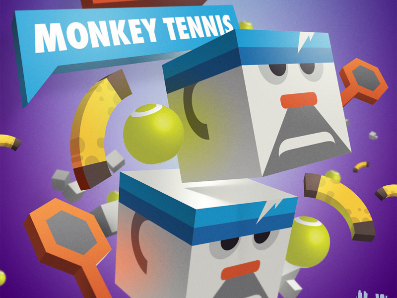 Monkey Tennis (Single)