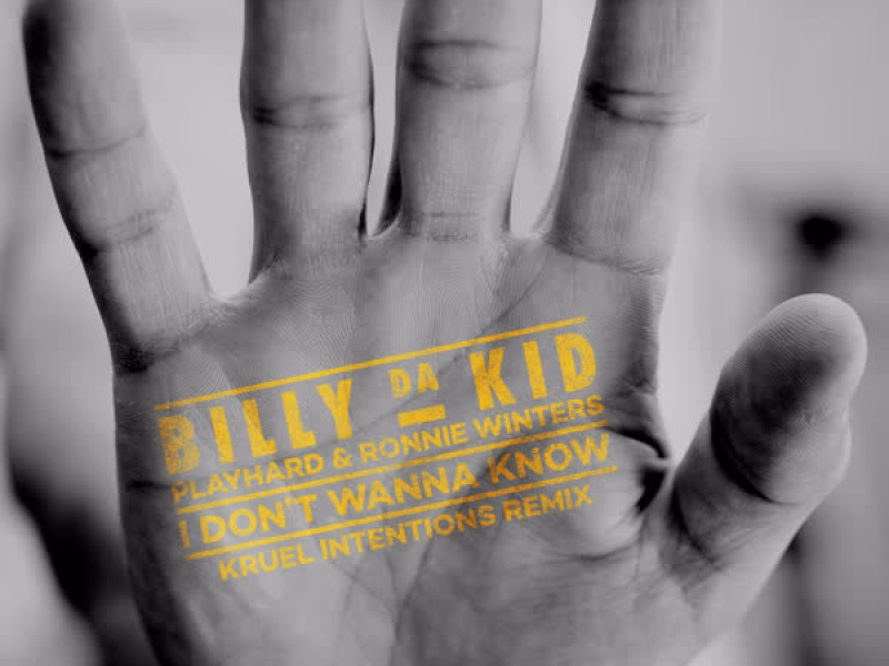 I Don't Wanna Know (Kruel Intentions Remix) (EP)