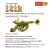 Tchaikovsky: Overture 1812; Capriccio italien (The Mercury Masters: The Mono Recordings)