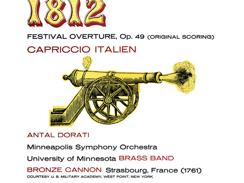 Tchaikovsky: Overture 1812; Capriccio italien (The Mercury Masters: The Mono Recordings)