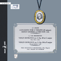 Bach: Double Concerto; Beethoven: Violin Romances Nos. 1 & 2 (Herman Krebbers Edition, Vol. 2)