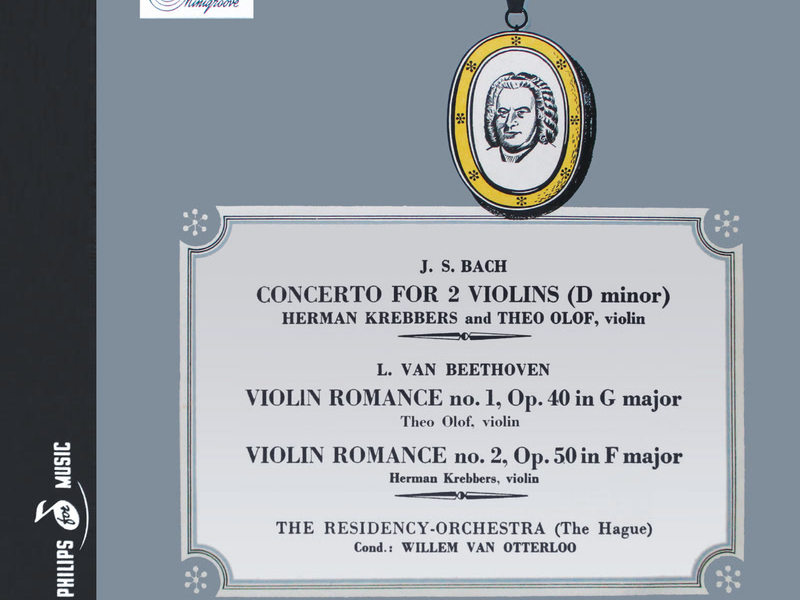 Bach: Double Concerto; Beethoven: Violin Romances Nos. 1 & 2 (Herman Krebbers Edition, Vol. 2)
