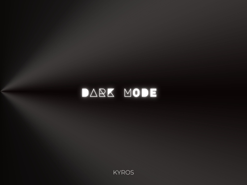 DARK MODE (with TheRajSarthak) (Single)