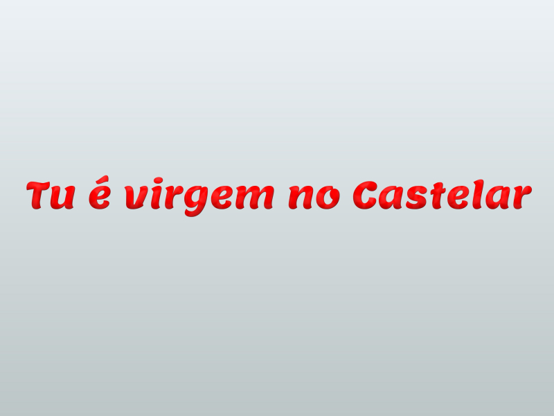 Tu é virgem no Castelar (Single)