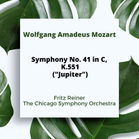Mozart: Symphony No. 41 In C, K.551 (