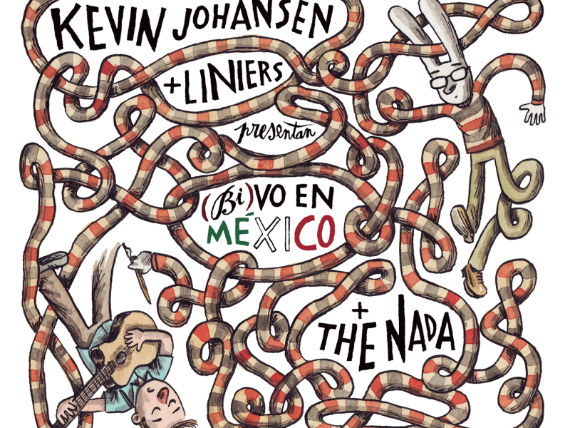 Kevin Johansen + Liniers + The Nada: (Bi)vo en México