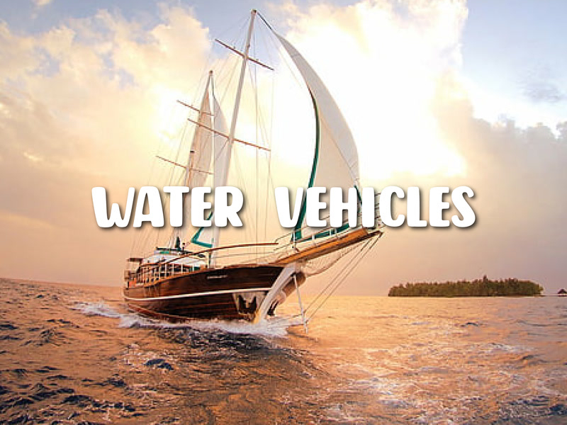 Water Vehicles (Single)