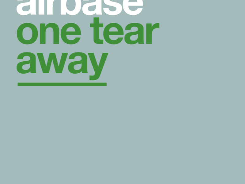 One Tear Away (Single)